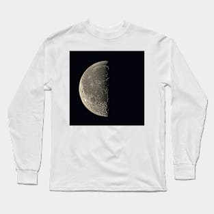 Last quarter Moon (R340/0665) Long Sleeve T-Shirt